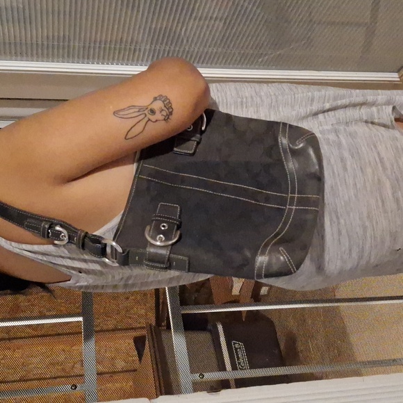 Small black COACH bag - Picture 6 of 6